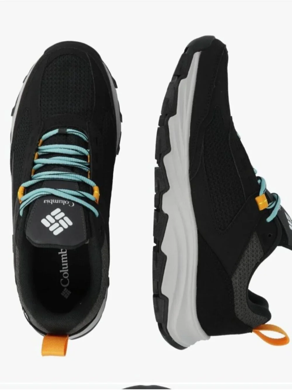 Columbia Hatana Max Outdry Shoes, waterproof hiking, running Trail Black W Sz 9